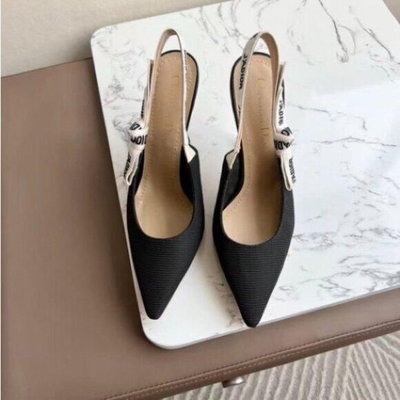 🔥Christian Dior J'Adior Black Slingback Pump🔥 - Picture 2 of 9